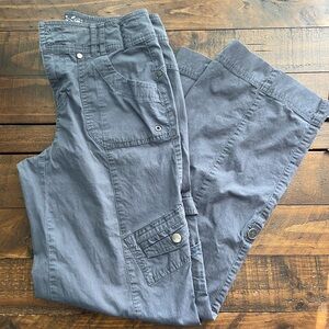 Khakis Blue Capris Size 4